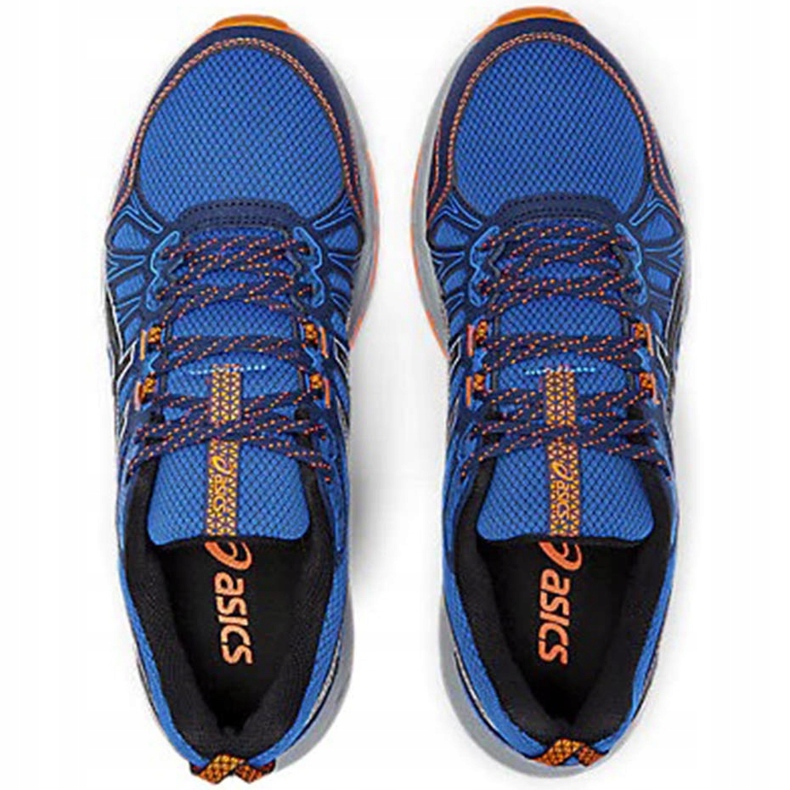 Zapatillas Asics Gel Venture 7 para hombre azul-naranja 1011A560 400 1