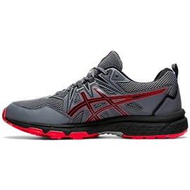 Zapatillas de running Asics Gel Venture 8 para hombre gris-rojas 1011A824 020 rojo 2