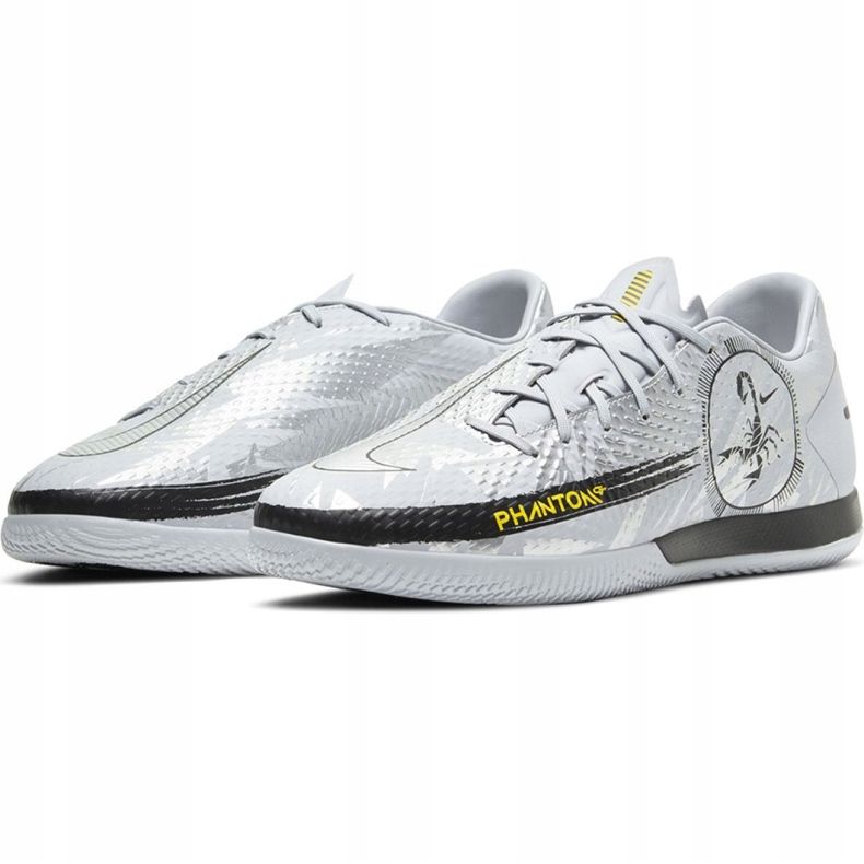 Zapatillas de fútbol Nike Phantom Gt Scorpion Academy Ic M DA2265 001 multicolor gris 1