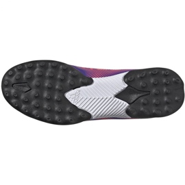 Botas de fútbol adidas Nemeziz.3 Tf Jr EH0576 naranja, morado, rosa violeta 6