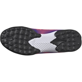 Botas de fútbol adidas Nemeziz.3 Ll Tf Jr EH0584 naranja, morado, rosa violeta 6