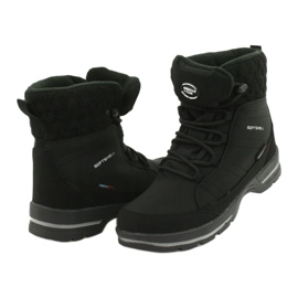 Botas de nieve softshell con membrana American Club SN02 / 20 negro 3 Botas de nieve softshell con membrana American Club SN02 / 20 negro 3