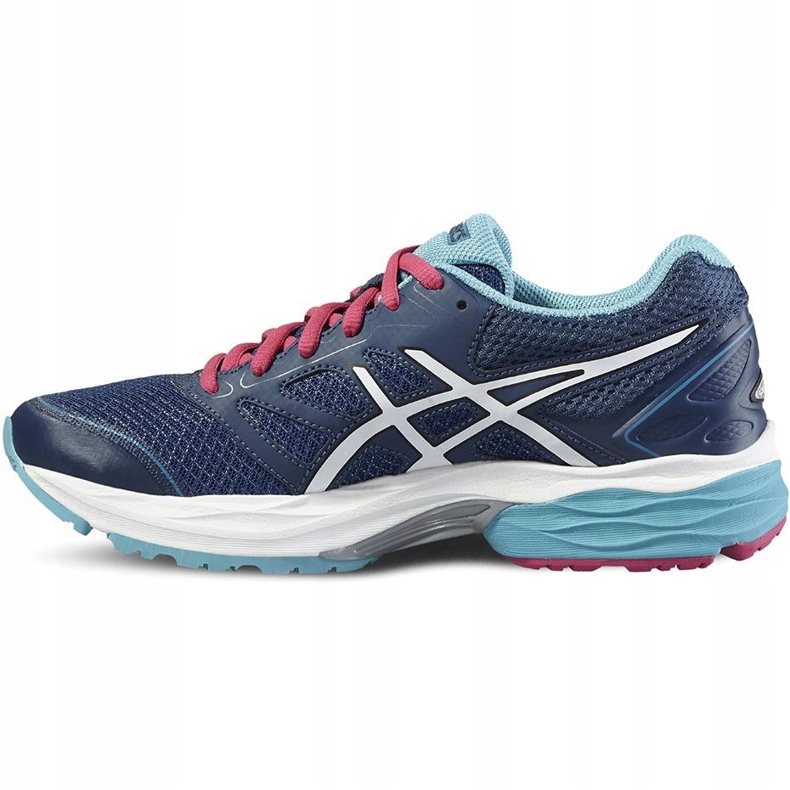 Zapatillas de running de mujer Asics Gel-Pulse 8 T6E6N-5801 azul marino 1