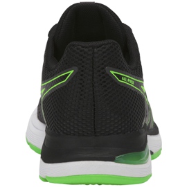 Zapatillas de running de hombre Asics Gel Pulse 10 1011A007-021 negro verde 4