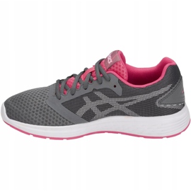 Zapatillas de running Asics Patriot 10 1012A117 022 rosado gris 2