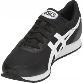 Zapatillas de hombre Asics Curreo Ii en blanco y negro 1191A157 002 4