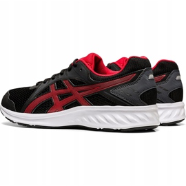 Zapatillas Asics Jolt 2 negras y rojas para hombre 1011A167 005 negro 3