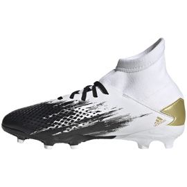 Botas de fútbol adidas Predator 20.3 Fg Junior FW9215 blanco blanco 2