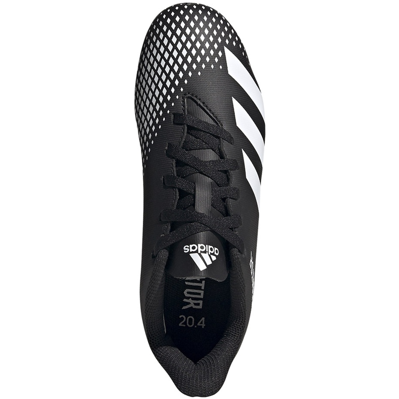 Botas de fútbol adidas Predator 20.4 FxG Junior FW9221 negro negro 1