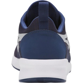 Zapatos de Hombre Asics Lyte Jogger azul marino H832N 5896 blanco 4