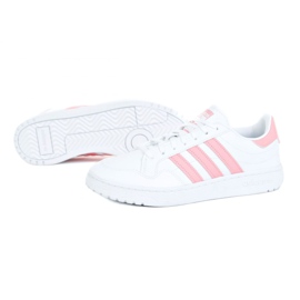 Zapatillas Adidas Team Court Jr EG9089 blanco negro 1