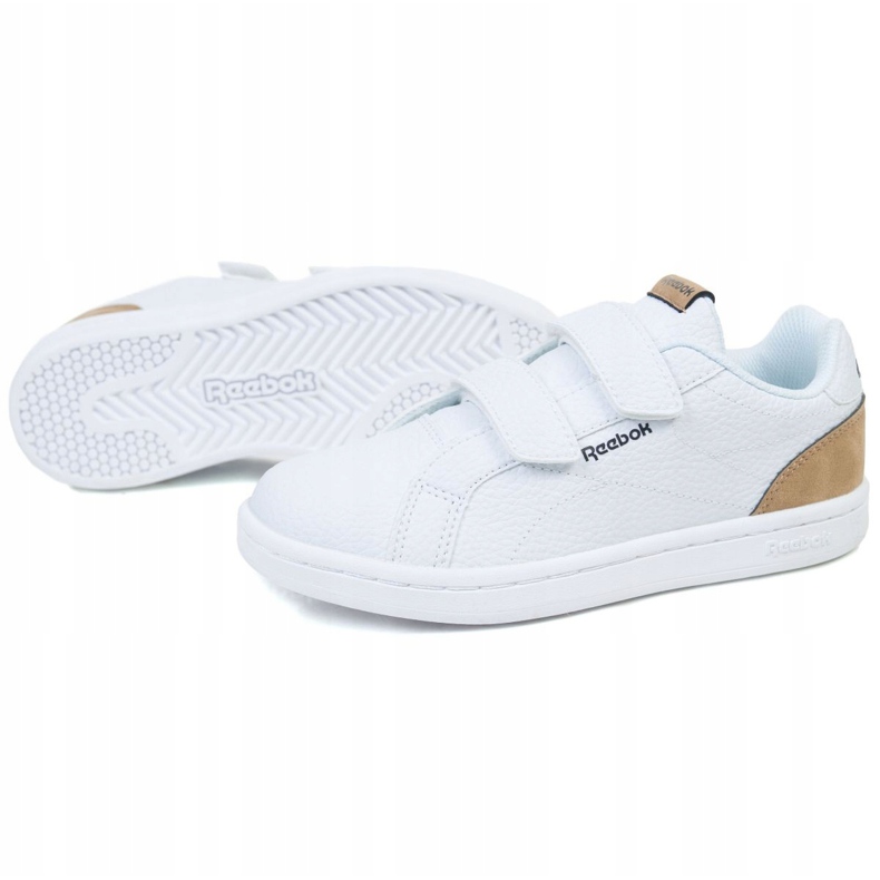 Reebok Royal Comp Cln 2V Jr DV4152 blanco rojo 1