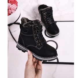 Tramperos para niños aislados con piel Black Luke negro 4