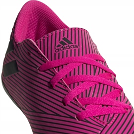 Adidas Nemeziz 19.4 FxG Junior zapatos de fútbol rosas F99949 2