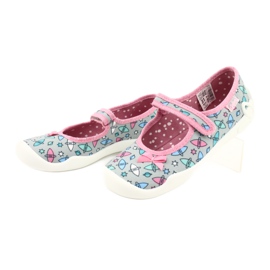 Calzado infantil befado 114Y409 azul rosado gris 5