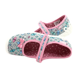 Calzado infantil befado 114Y409 azul rosado gris 5