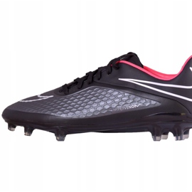 Botas de fútbol Nike Hypervenom Phelon Fg 599730-016 morado, negro negro 4