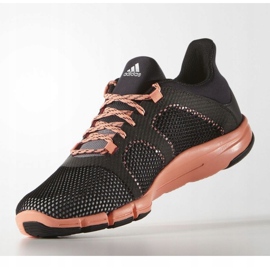 Zapatillas de entrenamiento Adidas Adipure Flex W AF5875 negro naranja gris 5