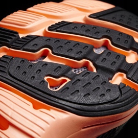 Zapatillas de entrenamiento Adidas Adipure Flex W AF5875 negro naranja gris 8