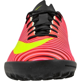 Calzado de fútbol Nike Mercurial Vapor Xi Tf Jr 831949-870 rojo multicolor 2