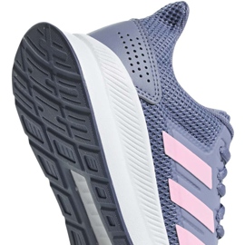 Zapatillas de running para niños adidas Falcon K violeta F36541 4