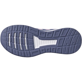 Zapatillas de running para niños adidas Falcon K violeta F36541 5