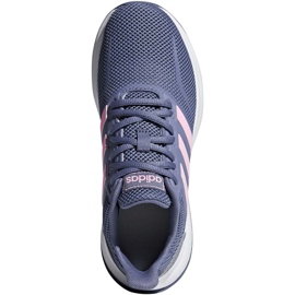 Zapatillas de running para niños adidas Falcon K violeta F36541 2
