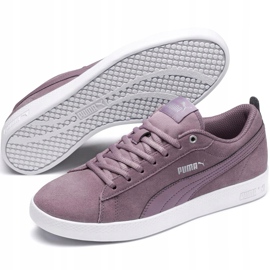 Zapatillas de mujeres Puma Smash Wns v2 Sd rosa 365313 12 multicolor rosado 3