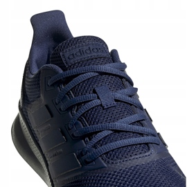 Zapatillas de hombre Adidas Runfalcon EG8605 azul marino 4