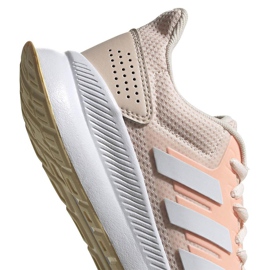 Zapatillas adidas Runfalcon FW5143 para mujer naranja 4