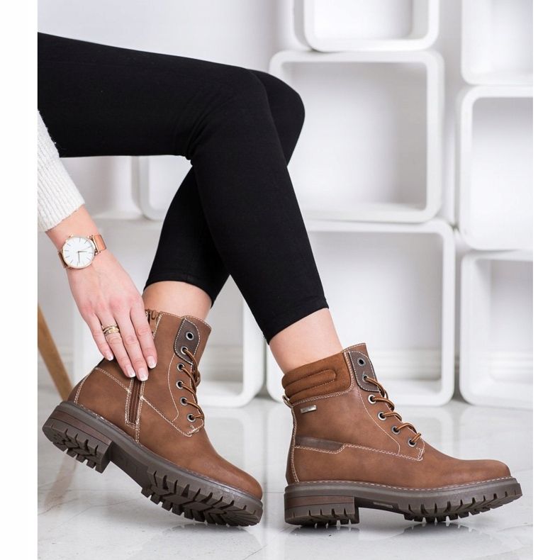 Super Mode Tramperos cómodos marrón 2