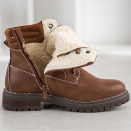 Super Mode Tramperos cómodos marrón 1