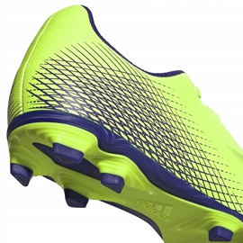 Botas de fútbol Adidas X Ghosted.4 FxG Junior verdes EG8220 4