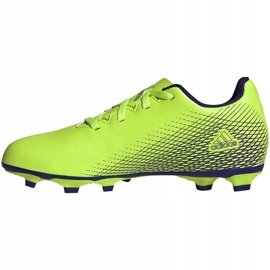 Botas de fútbol Adidas X Ghosted.4 FxG Junior verdes EG8220 2