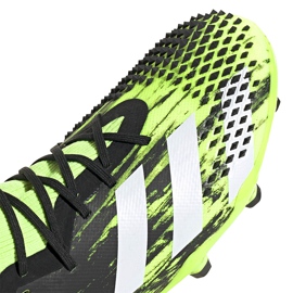 Botas de fútbol adidas Predator Mutator 20.1 Fg Junior verde-negras EH3017 3