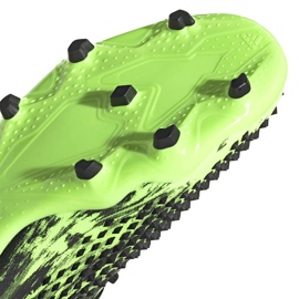Botas de fútbol adidas Predator Mutator 20.1 Fg Junior verde-negras EH3017 5