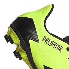Botas de fútbol Adidas Predator 20.4 FxG Junior verde-negras EH3037 4
