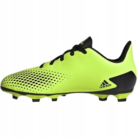 Botas de fútbol Adidas Predator 20.4 FxG Junior verde-negras EH3037 2