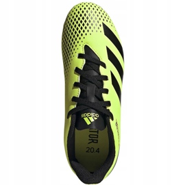 Botas de fútbol Adidas Predator 20.4 FxG Junior verde-negras EH3037 1