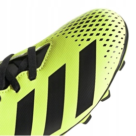 Botas de fútbol Adidas Predator 20.4 FxG Junior verde-negras EH3037 3