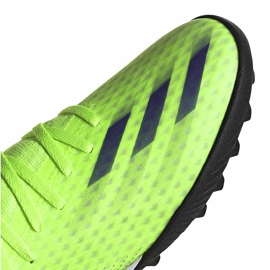 Zapatillas de fútbol Adidas X Ghosted.3 Tf verde EG8202 3