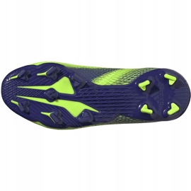 Botas de fútbol Adidas X Ghosted.3 Fg Junior verdes EG8212 5