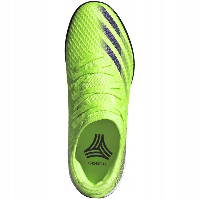 Botas de fútbol Adidas X Ghosted.3 Tf Junior verdes EG8216 1