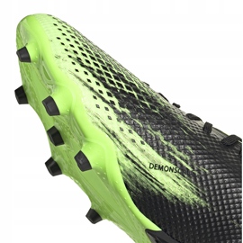 Botas de fútbol adidas Predator 20.3 L Fg verde y negro EH2922 4