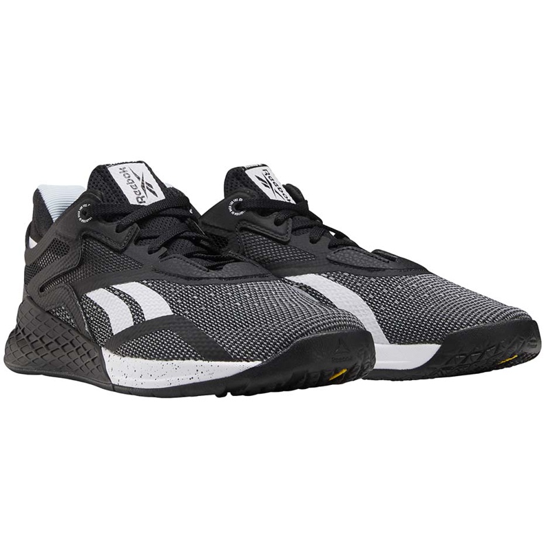 Zapatillas de mujeres Reebok Nano X negras EF7488 blanco negro 1