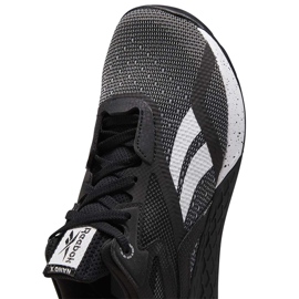 Zapatillas de mujeres Reebok Nano X negras EF7488 blanco negro 4
