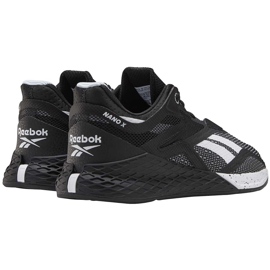 Zapatillas de mujeres Reebok Nano X negras EF7488 blanco negro 2