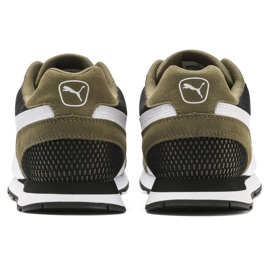 Zapatillas de hombres Puma Vista khaki negras 369365 08 negro caqui 3