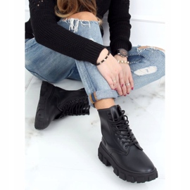 Botas negras con cordones F663 Black negro 1 Botas negras con cordones F663 Black negro 1