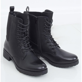 Trabajadores con cordones negros 6270 Black 2